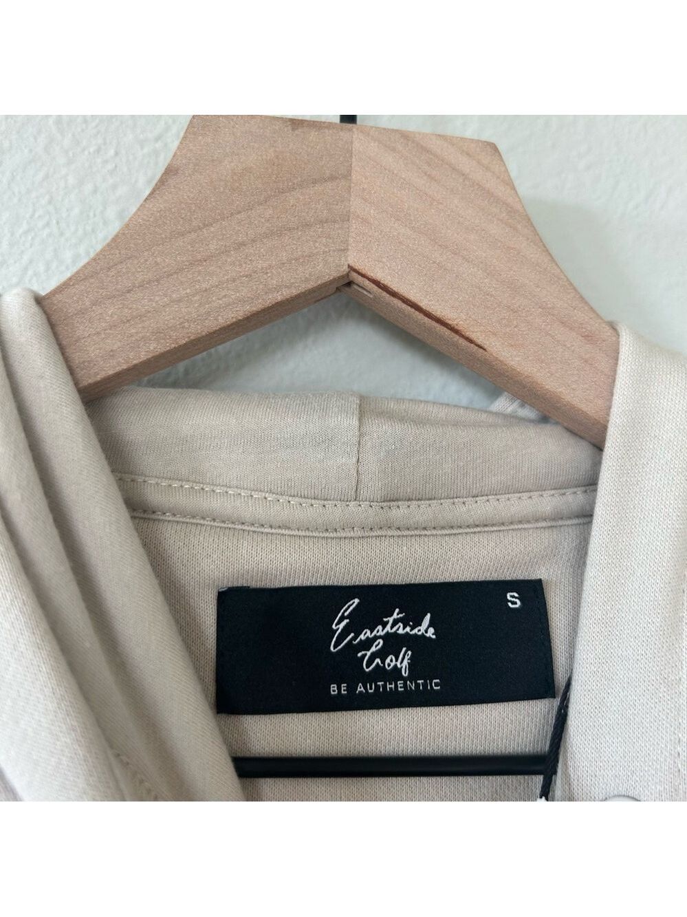 Eastside Golf Swingman Hoodie Men’s Small Pumice Gray Pullover NWT - Picture 3 of 4
